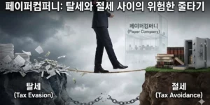 페이퍼컴퍼니 뜻과 설립 이유, 탈세와 절세 사이의 위험한 줄타기