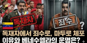독재자에서 죄수로, 마두로 체포 이유와 베네수엘라의 운명은?