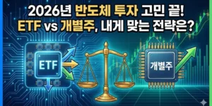 2026년 반도체 투자 고민 끝! ETF vs 개별주, 내게 맞는 전략은?