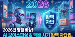 2026년 명절 비상! AI 보이스피싱 & 택배 사기 완벽 차단법