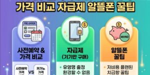 2026 갤럭시 S26 사전예약 가격 비교 자급제 알뜰폰 꿀팁